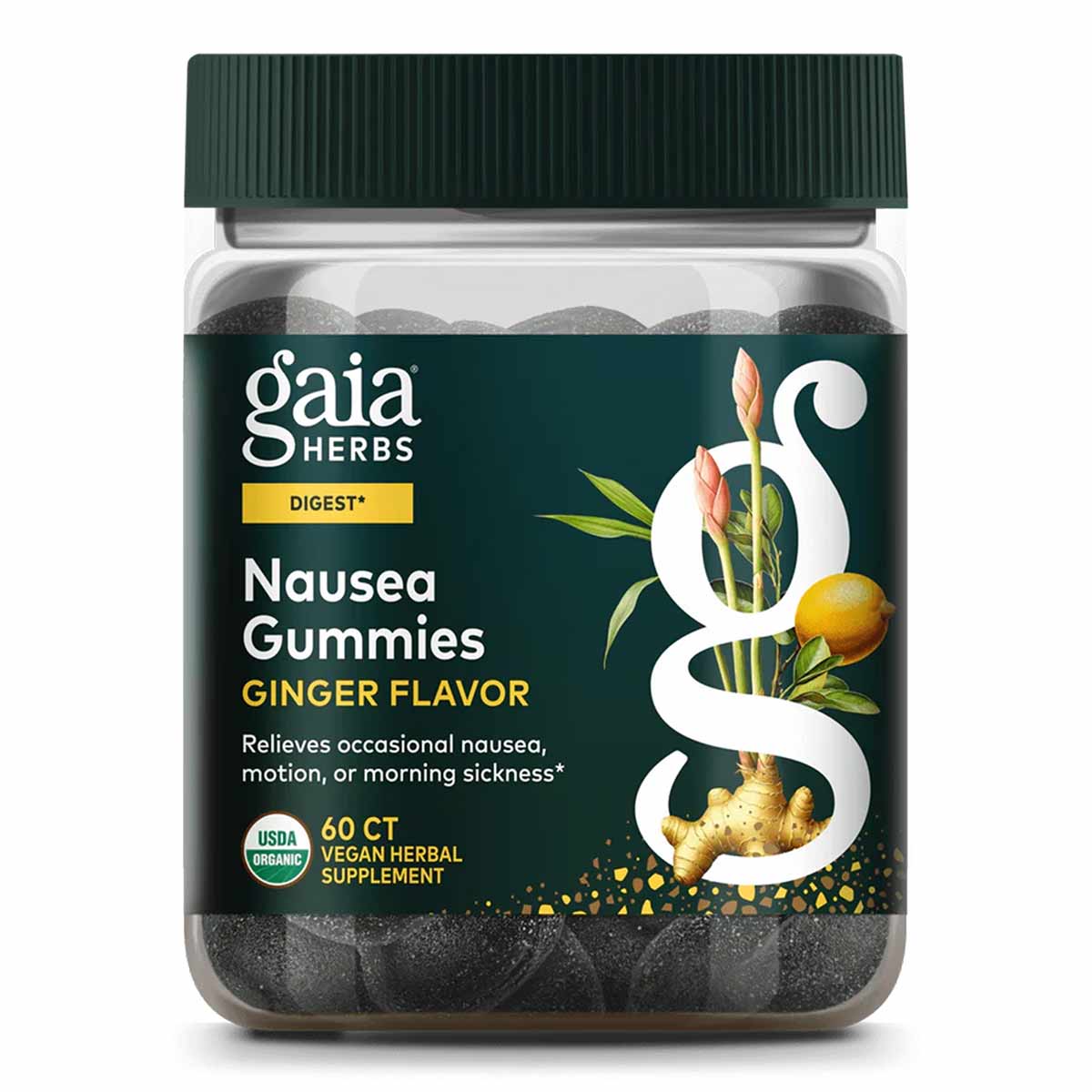 Nausea Gummies, by Gaia Herbs
