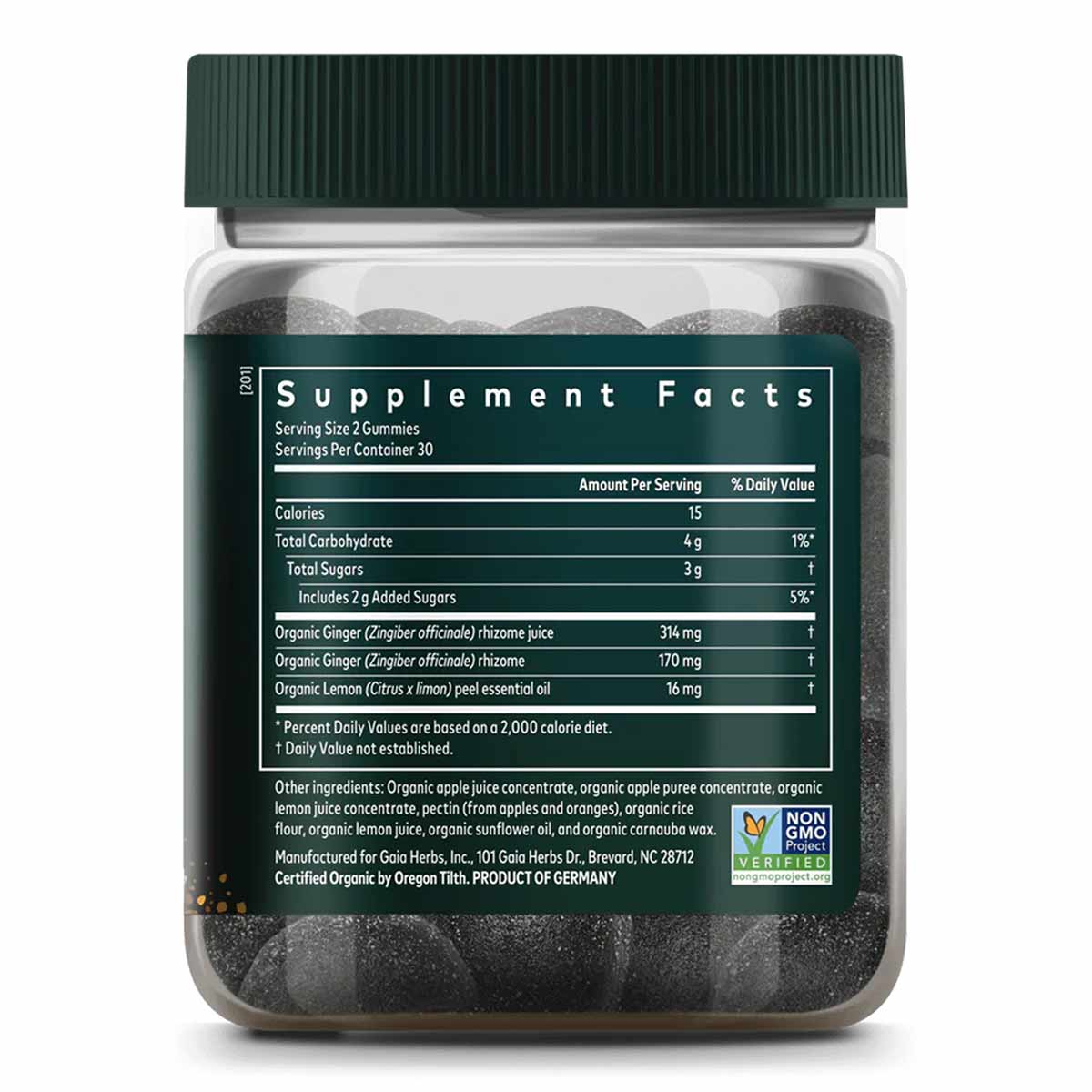Nausea Gummies, by Gaia Herbs