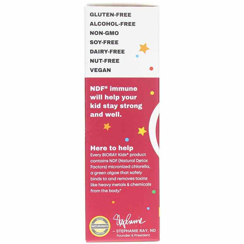 NDF Immune Probiotic Drops, 2 Oz, by BioRay Kids, image #4