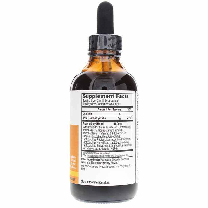 NDF Tummy Probiotic Drops, Berry, 4 Oz, by BioRay Kids, image #2