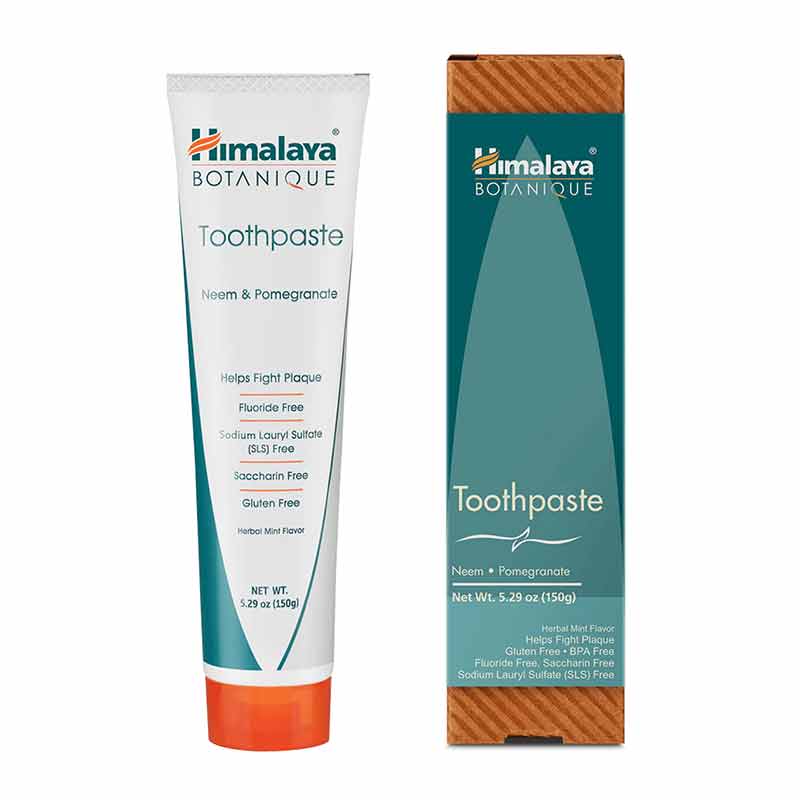 Neem & Pomegranate Toothpaste, 5.29 Oz, by Himalaya