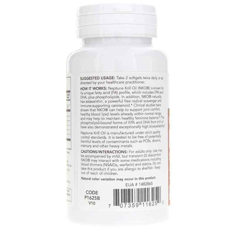 Neptune Krill Oil 500 Mg, by Protocol For Life Balance, image #3