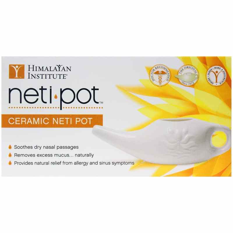 Neti-Pot Ceramic Neti Pot, Himalayan Institute – Professional ...