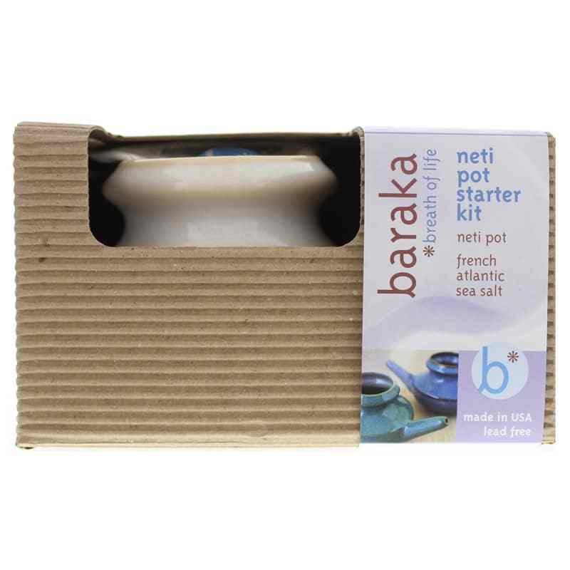 Netty Pot Kit Neti Pot Starter Kit, Baraka – Professional Supplement Center