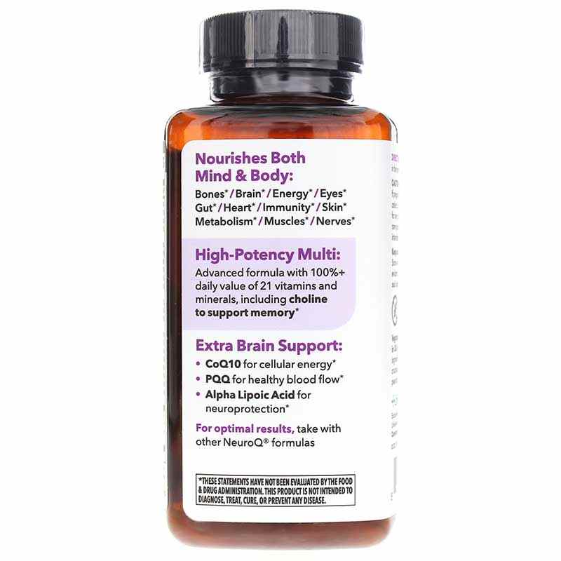 NeuroQ Brain Health Daily Essentials Multivitamin, by LifeSeasons, image #3