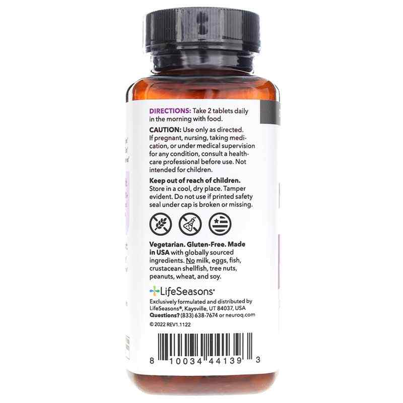 NeuroQ Brain Health Daily Essentials Multivitamin, by LifeSeasons, image #4