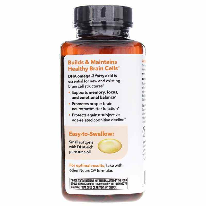 NeuroQ Brain Health Memory DHA-400, by LifeSeasons, image #3