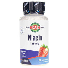 Niacin 25 Mg Strawberry ActivMelt, Strawberry, by Kal