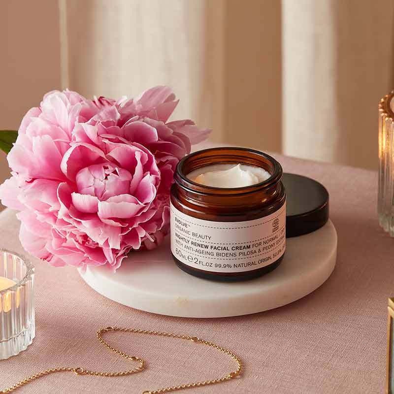 Nightly Renew Facial Cream, 2 Oz, by Evolve Organic Beauty, image #7