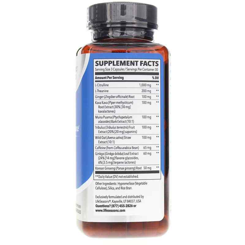 Nitro-T, 90 Veg Capsules, by LifeSeasons, image #2