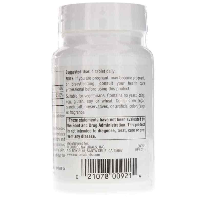 No-Flush Niacin 500 Mg, 60 Tablets, by Source Naturals, image #3