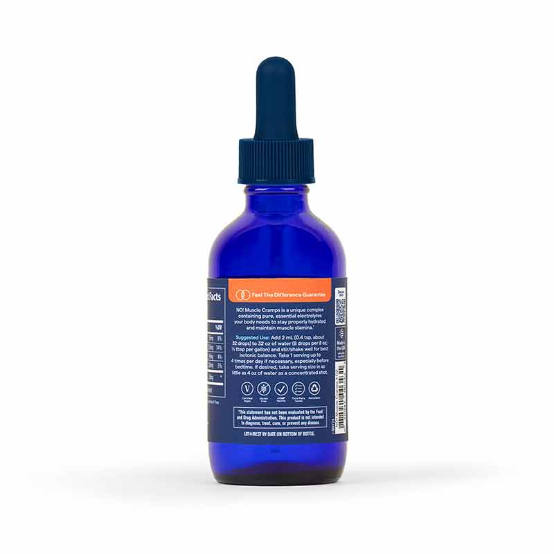 NO! Muscle Cramps Liquid, by Trace Minerals Research, image #2
