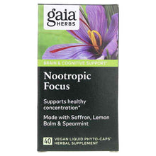 Nootropic Focus, by Gaia Herbs