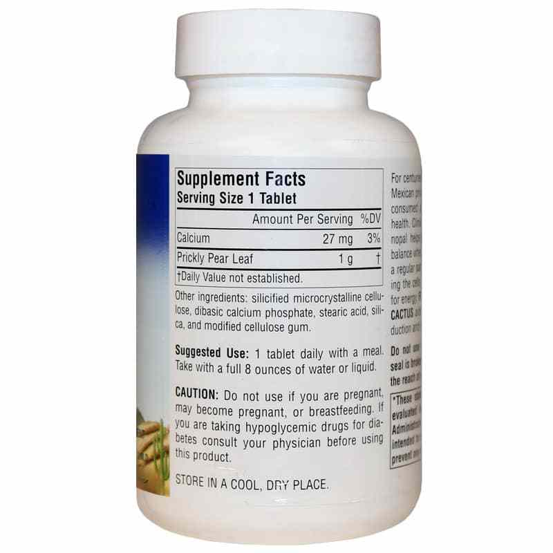 Nopal Cactus 1000 Mg Full Spectrum, 60 Tablets, by Planetary Herbals, image #2