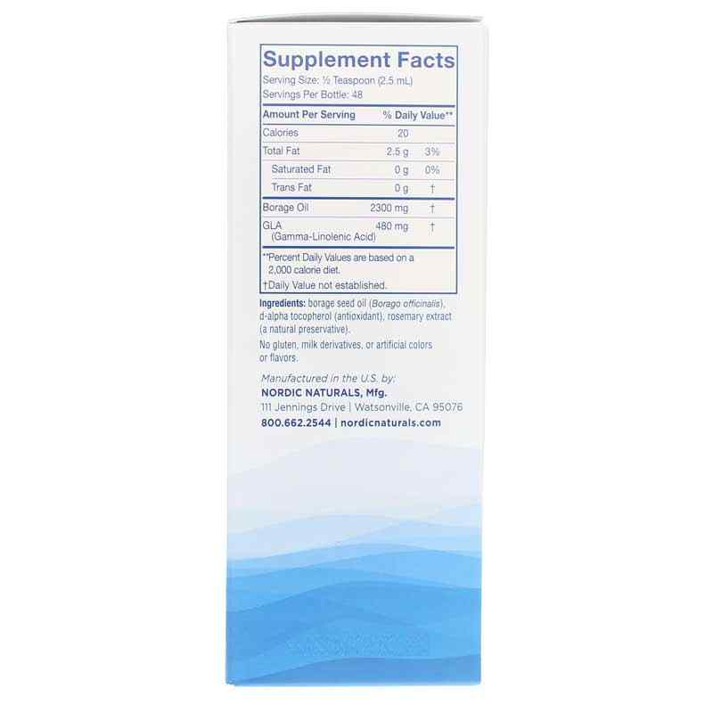 Nordic Beauty Borage Oil, by Nordic Naturals, image #2