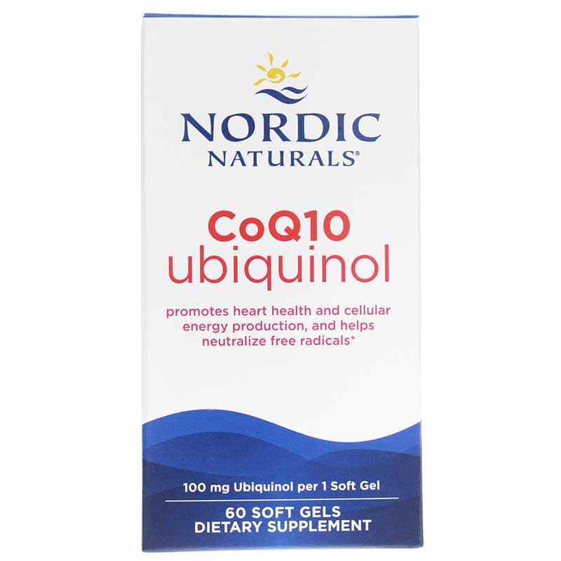 Nordic CoQ10 Ubiquinol, by Nordic Naturals