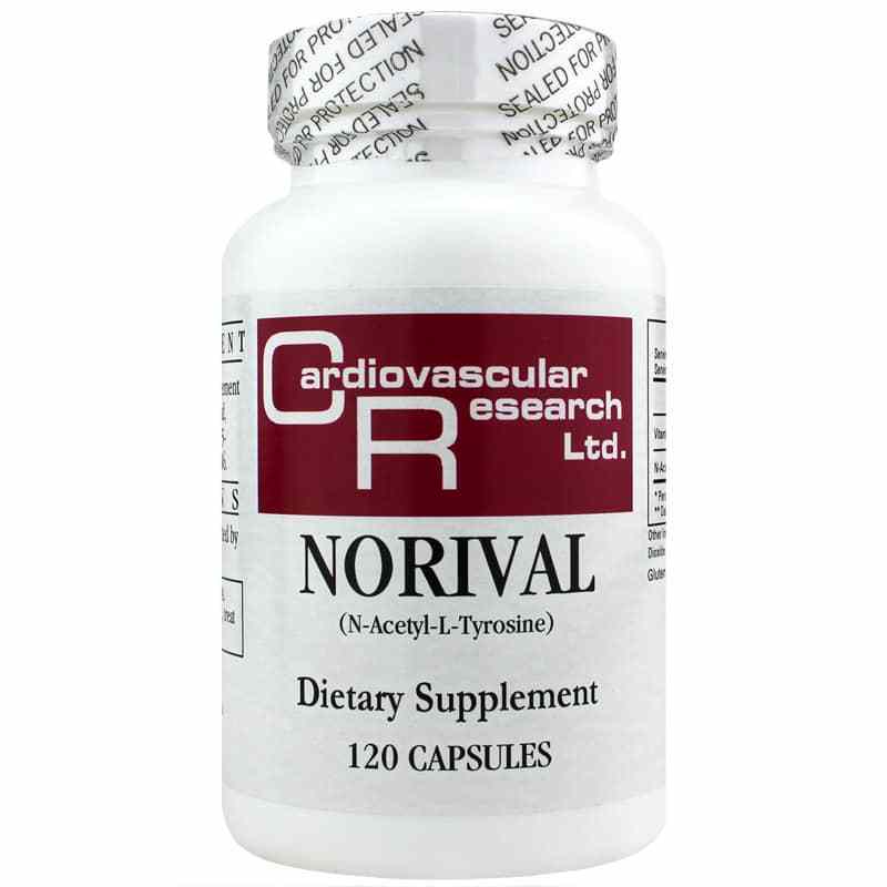Norival N-Acetyl-L-Tyrosine, 120 Capsules, by Cardiovascular Research