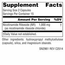 NR Nicotinamide Riboside 500 Mg, 30 Vegan Capsules, by Source Naturals, image #2