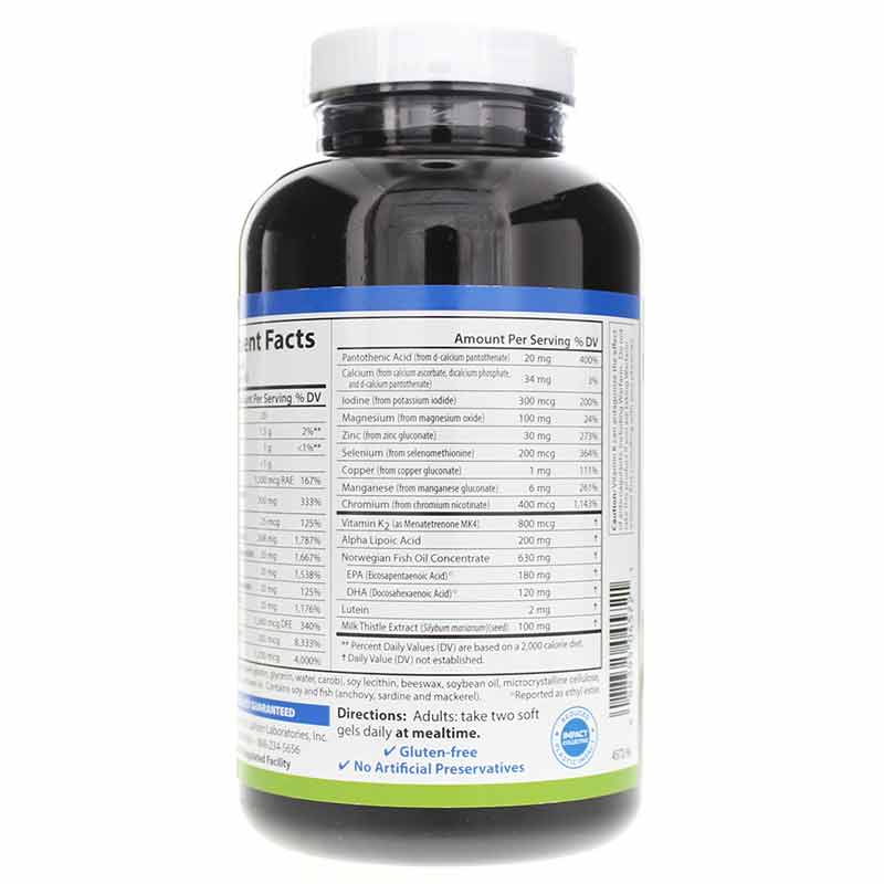 Nutra-Support Diabetes, 180 Softgels, by Carlson Labs, image #3