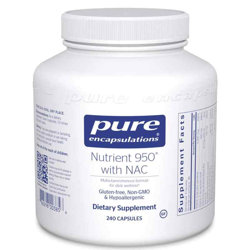 Nutrient 950 with NAC, 240 Capsules, by Pure Encapsulations