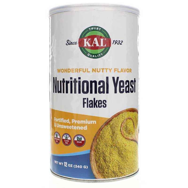 Nutritional Yeast Flakes, 12 Oz, by Kal