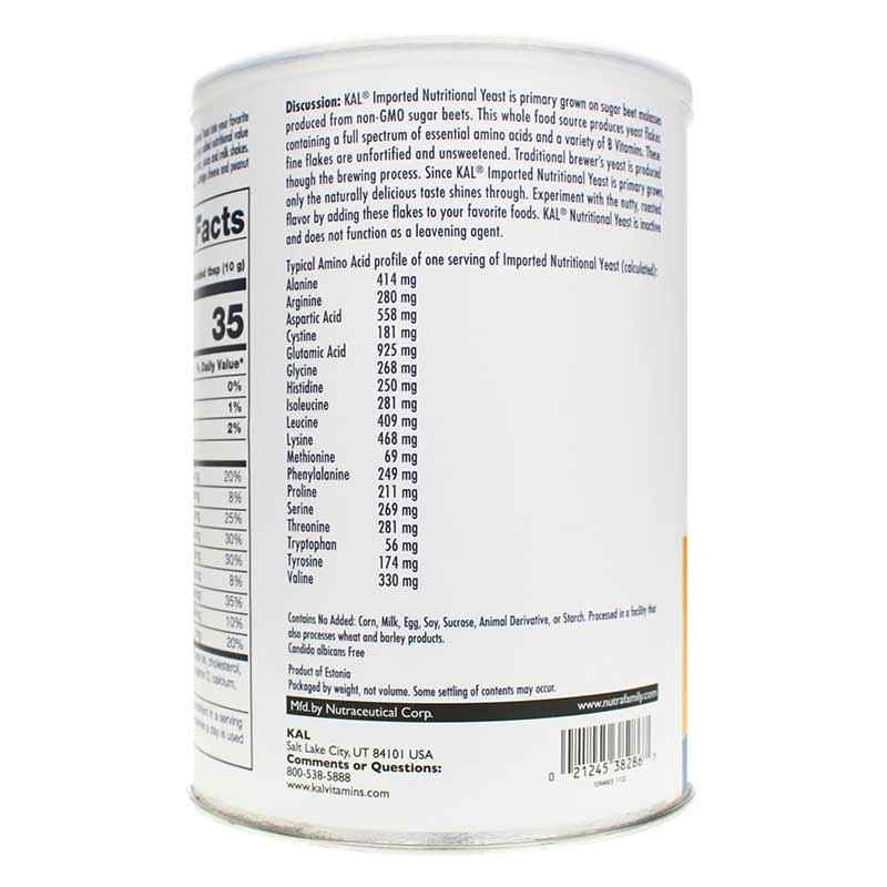 Nutritional Yeast Flakes Unfortified, 14.8 Oz, by Kal, image #3