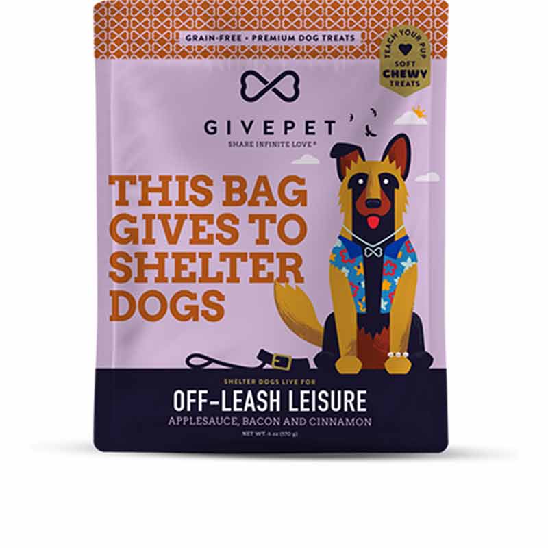 Off-Leash Leisure Soft Training Dog Treats, by Give Pet