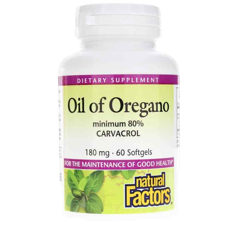 Oil of Oregano 180 Mg, by Natural Factors