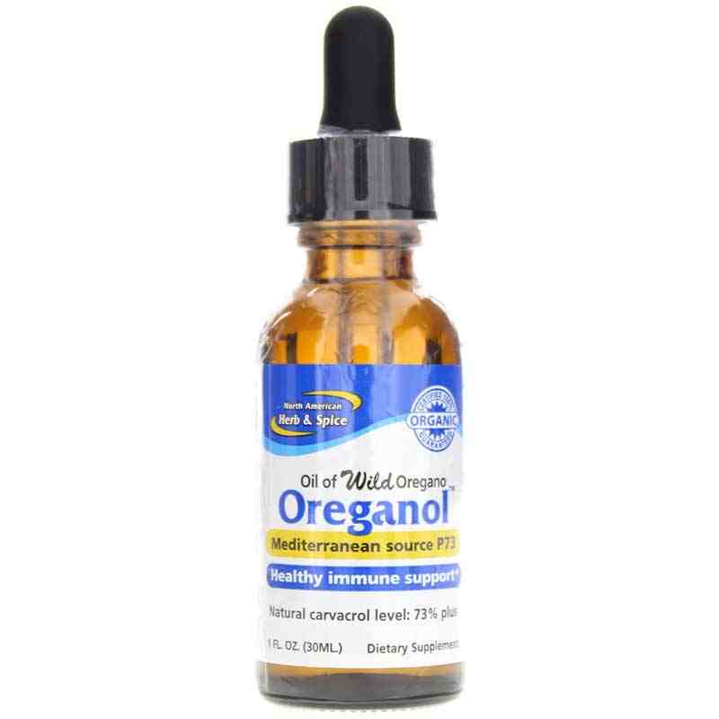 Oil of Wild Oregano Oreganol Liquid, 1 Oz, by North American Herb & Spice