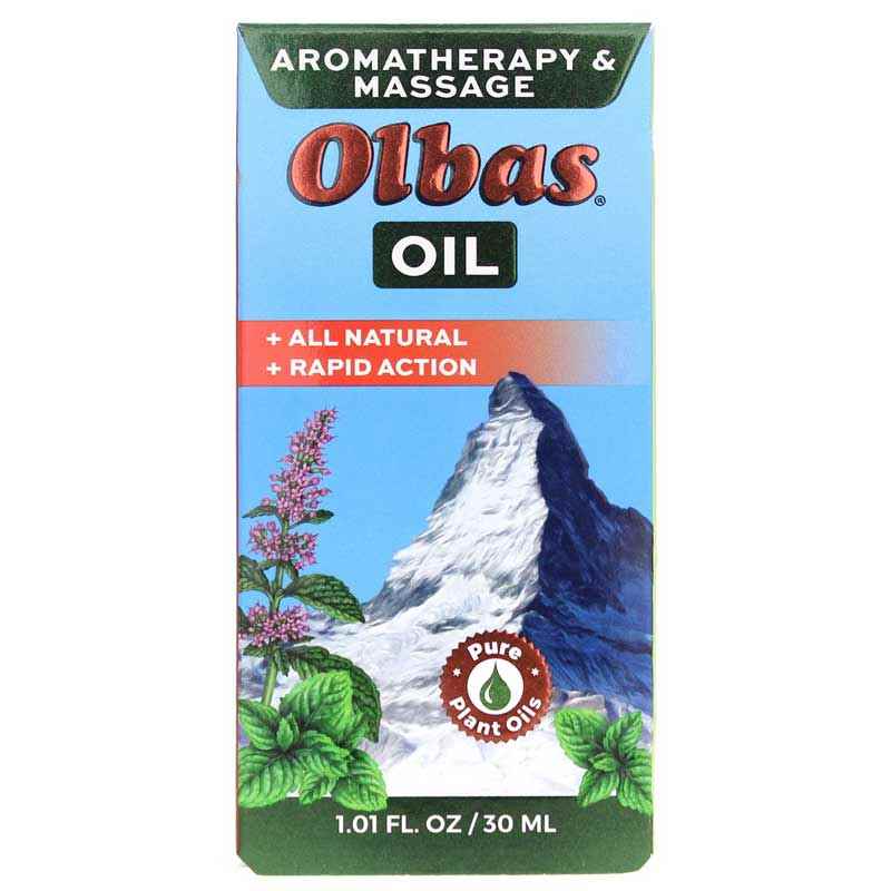 Olbas Oil Aromatherapy & Massage, 1 Oz, by Olbas