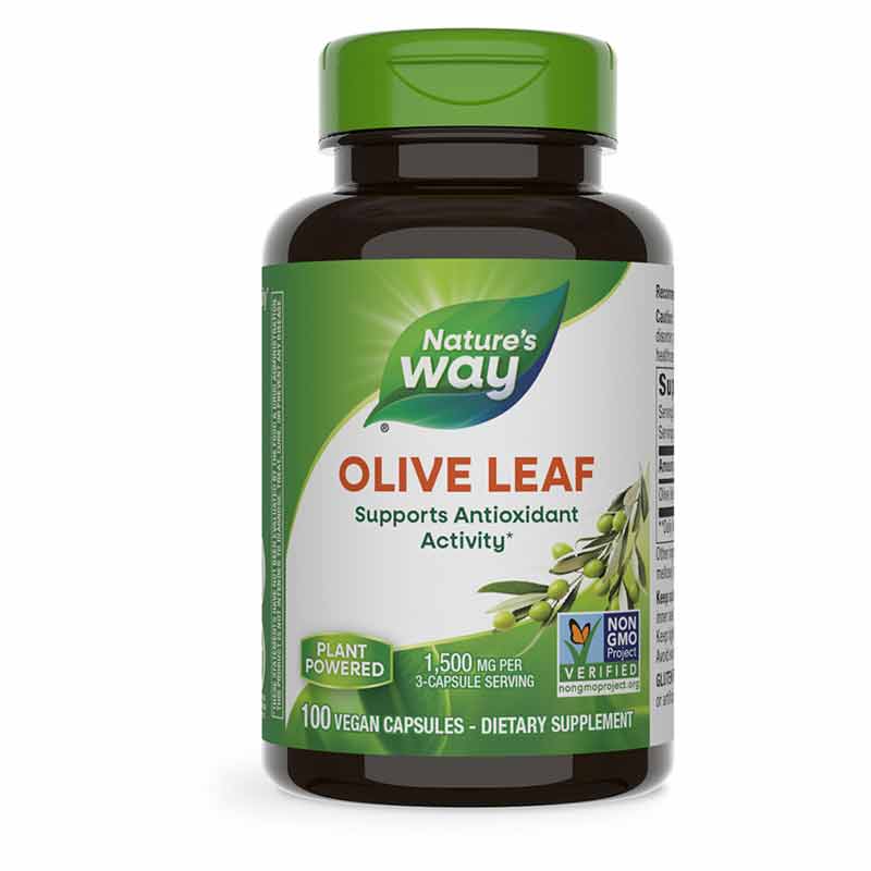 Olive Leaf 1500 Mg, by Natures Way