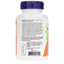 Olive Leaf Extract 500 Mg, 120 Veg Capsules, by NOW Foods, image #3
