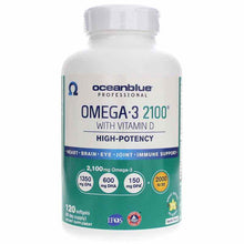 Omega-3 2100 with Vitamin D3, by Ocean Blue