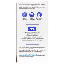 Omega-3 Mood 1000 Mg, 90 Softgels, by Country Life, image #3