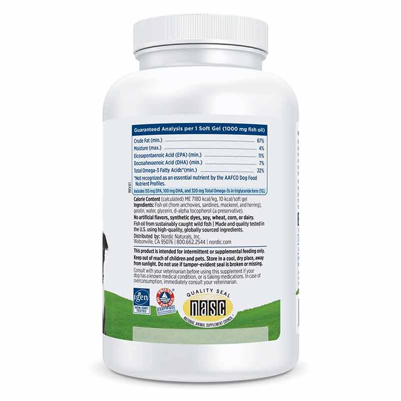 Omega-3 Pet for Dogs, 180 Softgels, by Nordic Naturals, image #3