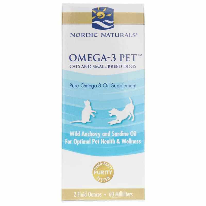 Omega-3 Pet Liquid Cats & Small Dogs, by Nordic Naturals
