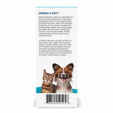 Omega-3 Pet Liquid for Cats & Small Dogs, 2 Oz, by Nordic Naturals