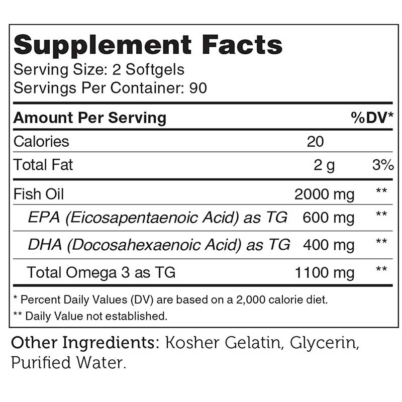 Omega 3 Platinum, 180 Softgels, by Zahler, image #4