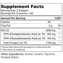 Omega 3 Platinum, 360 Softgels, by Zahler, image #4