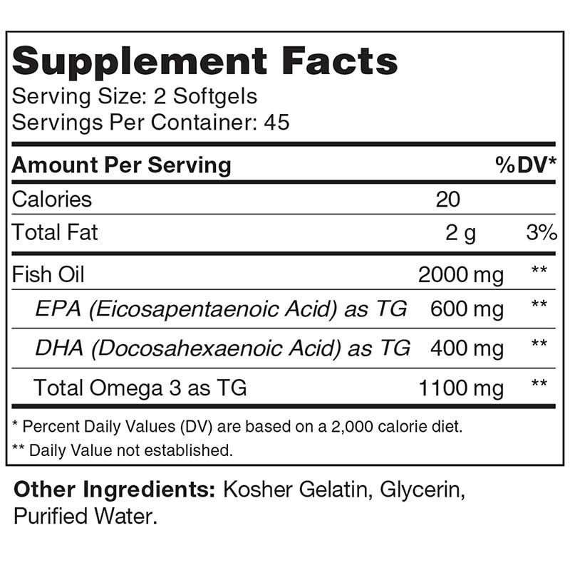 Omega 3 Platinum, 90 Softgels, by Zahler, image #4