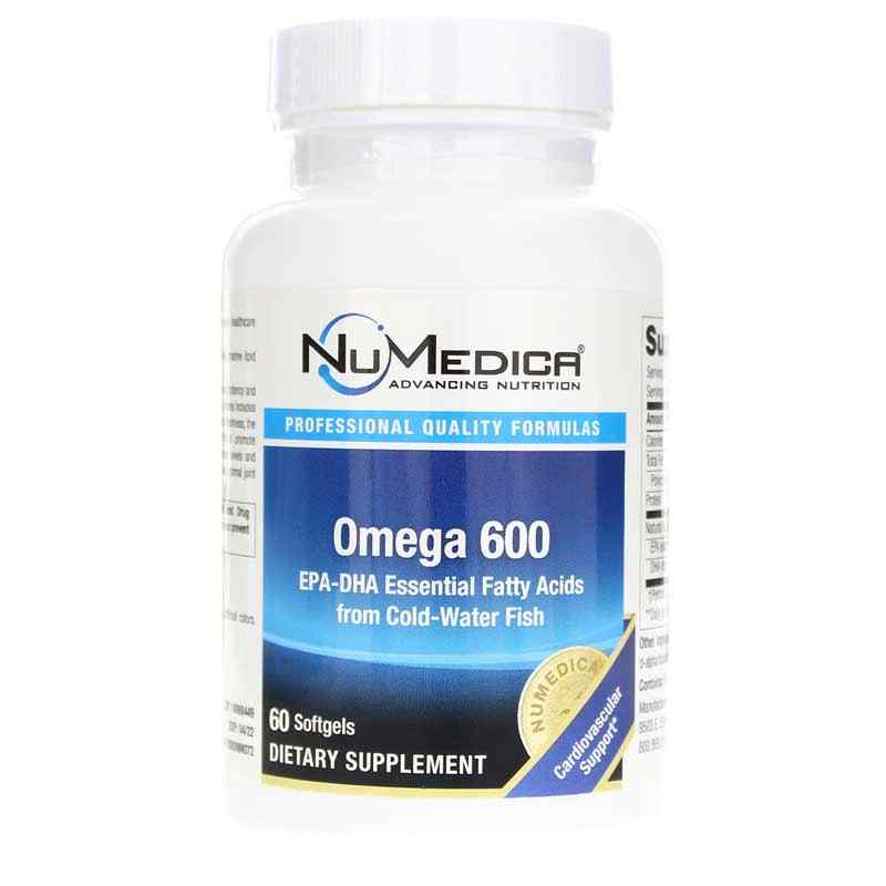 Omega 600, 60 Softgels, by NuMedica