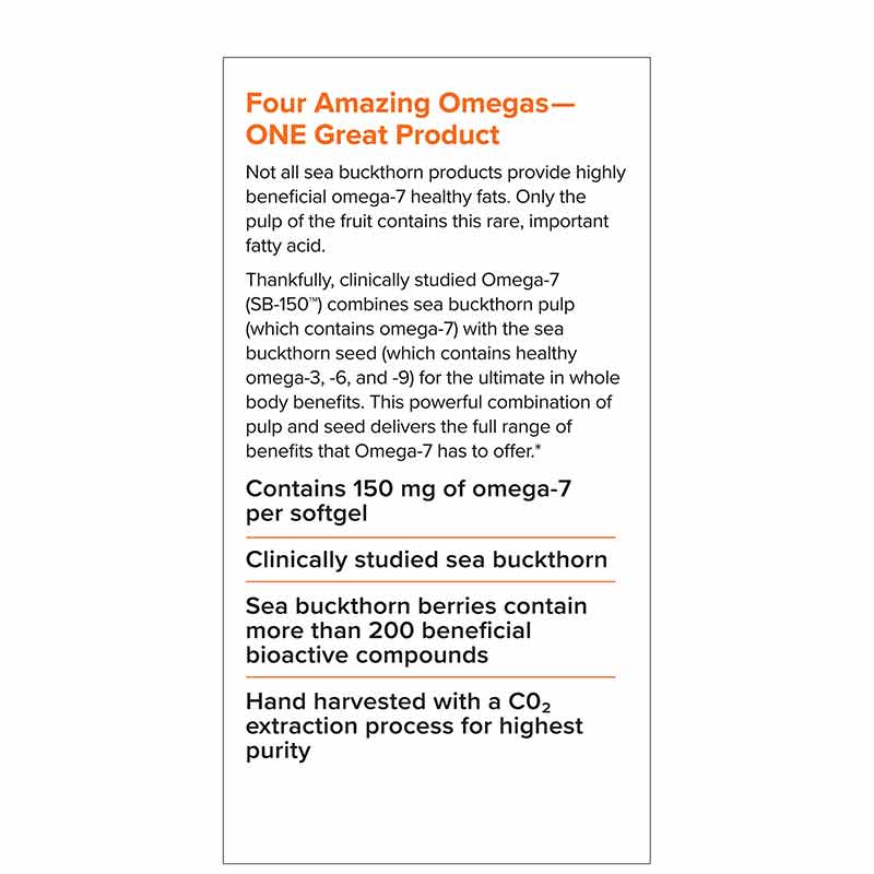 Omega-7, by Terry Naturally, image #3