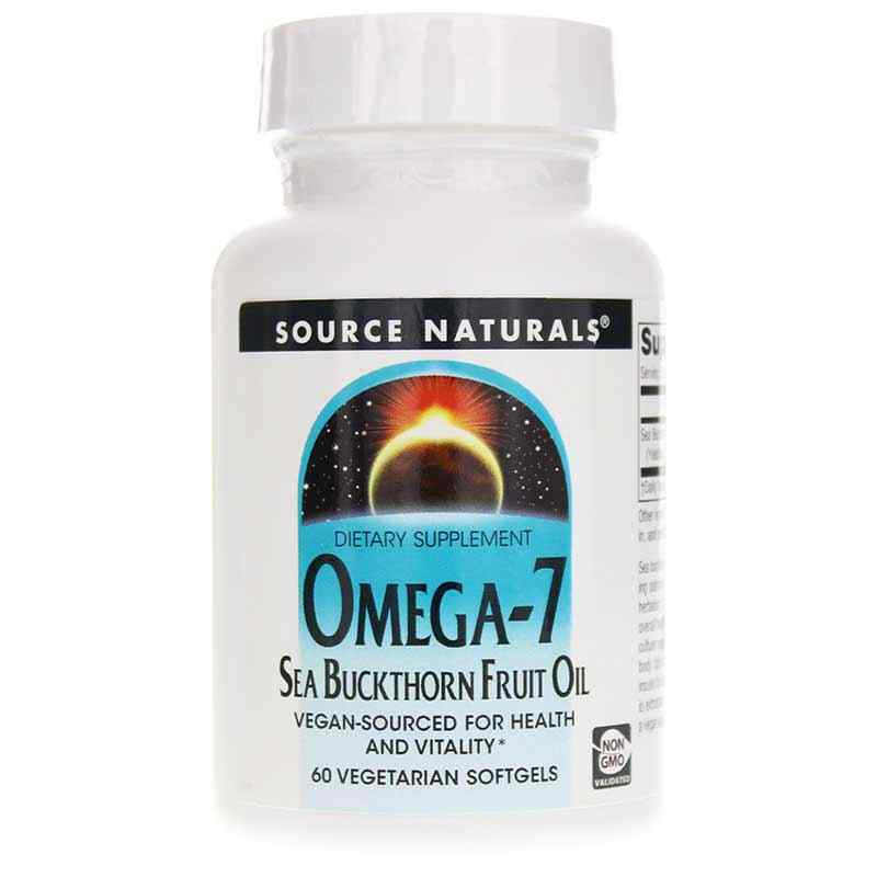 Omega-7 Sea Buckthorn Fruit Oil, by Source Naturals
