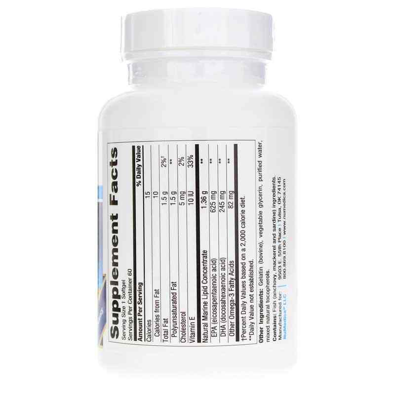 Omega 950, 60 Softgels, by NuMedica, image #2