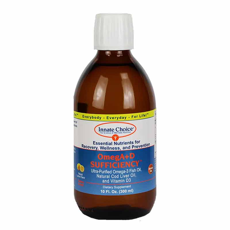 OmegA+D Sufficiency Lemon Oil, 300 Ml, by Innate Choice 