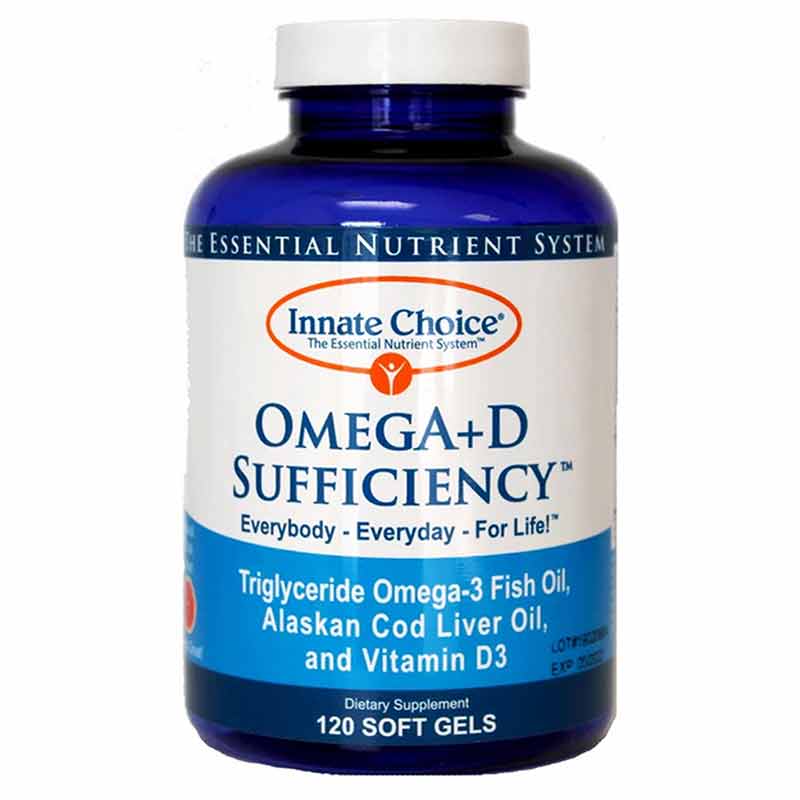 OmegA+D Sufficiency TG Concentrate Citrus, by Innate Choice 