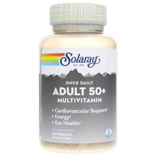 Once Daily Adult 50+ Multivitamin, by Solaray