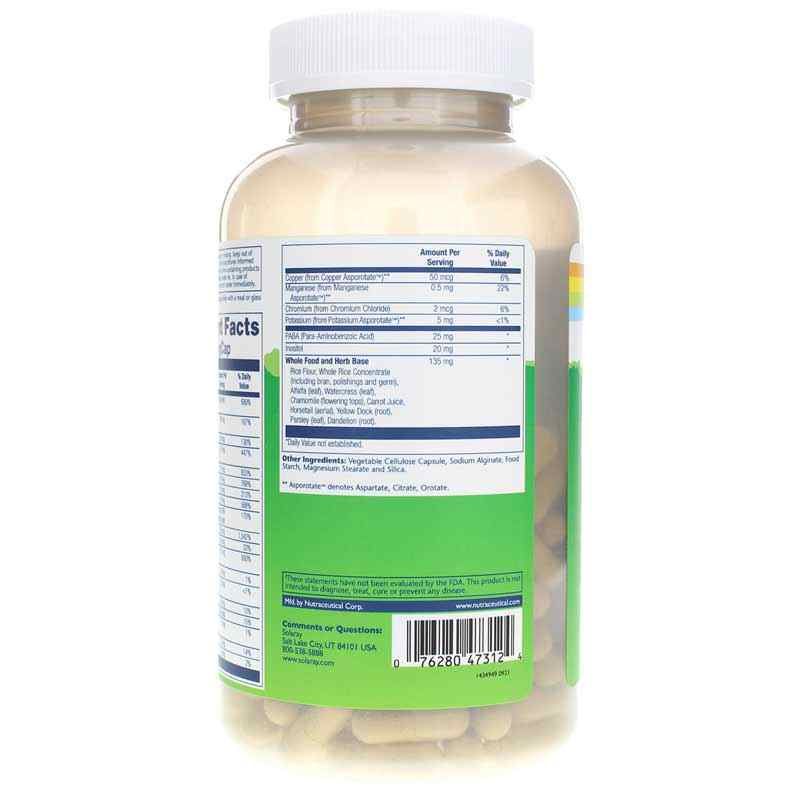 Once Daily High Energy Multivitamin, 180 Veg Capsules, by Solaray, image #3