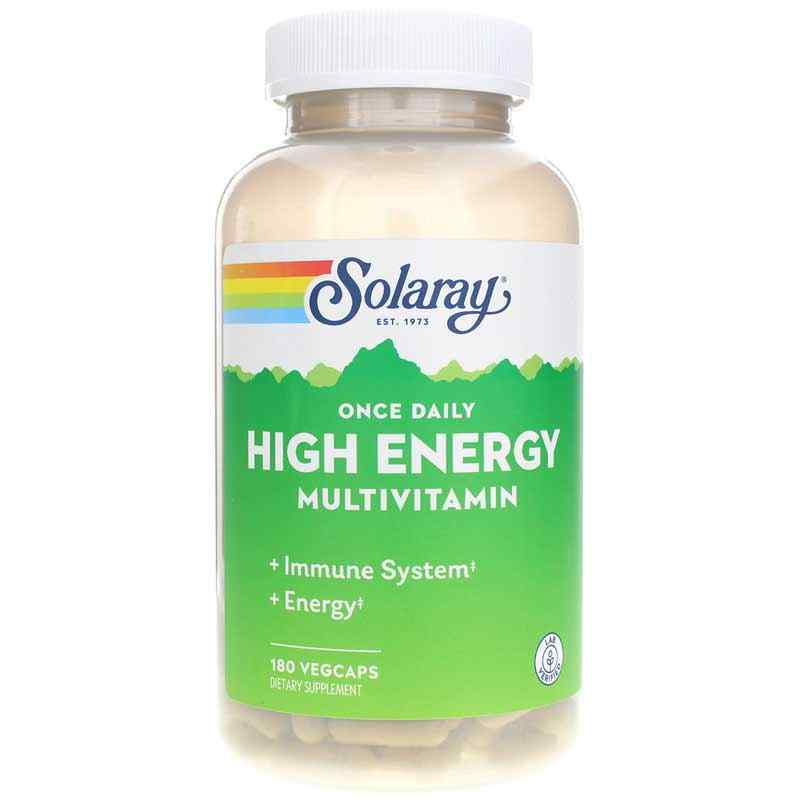 Once Daily High Energy Multivitamin, by Solaray