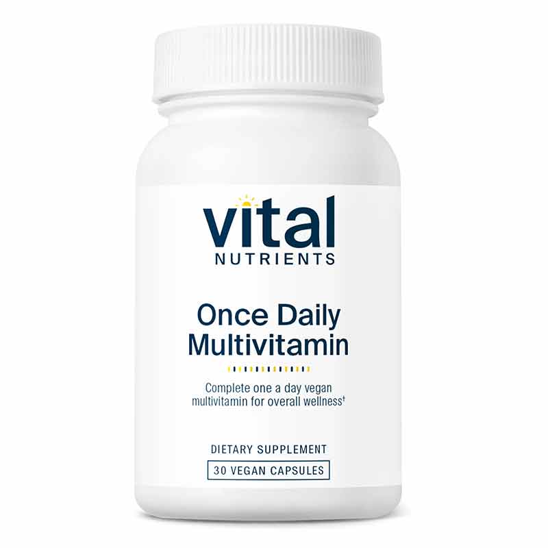 Once Daily Multivitamin, 30 Capsules, by Vital Nutrients